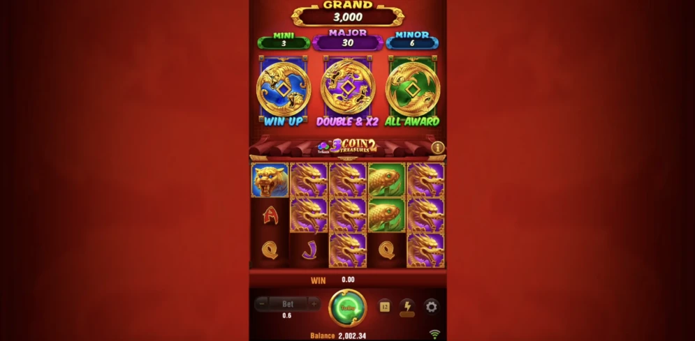 3 Coin Treasures 2 Slot